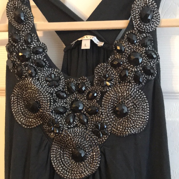 Bib Neckline Tank Top - Picture 2 of 3